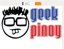 Tablet Screenshot of geekpinoy.com